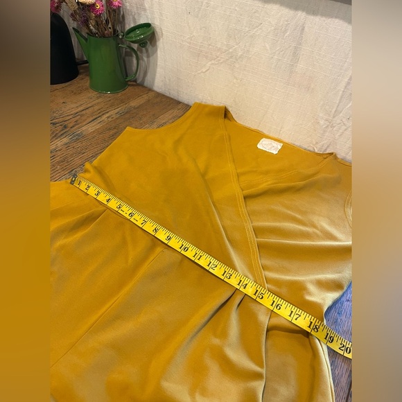 Sleeveless Mustard Romper – Cœur de Loup size XL - Picture 4 of 10